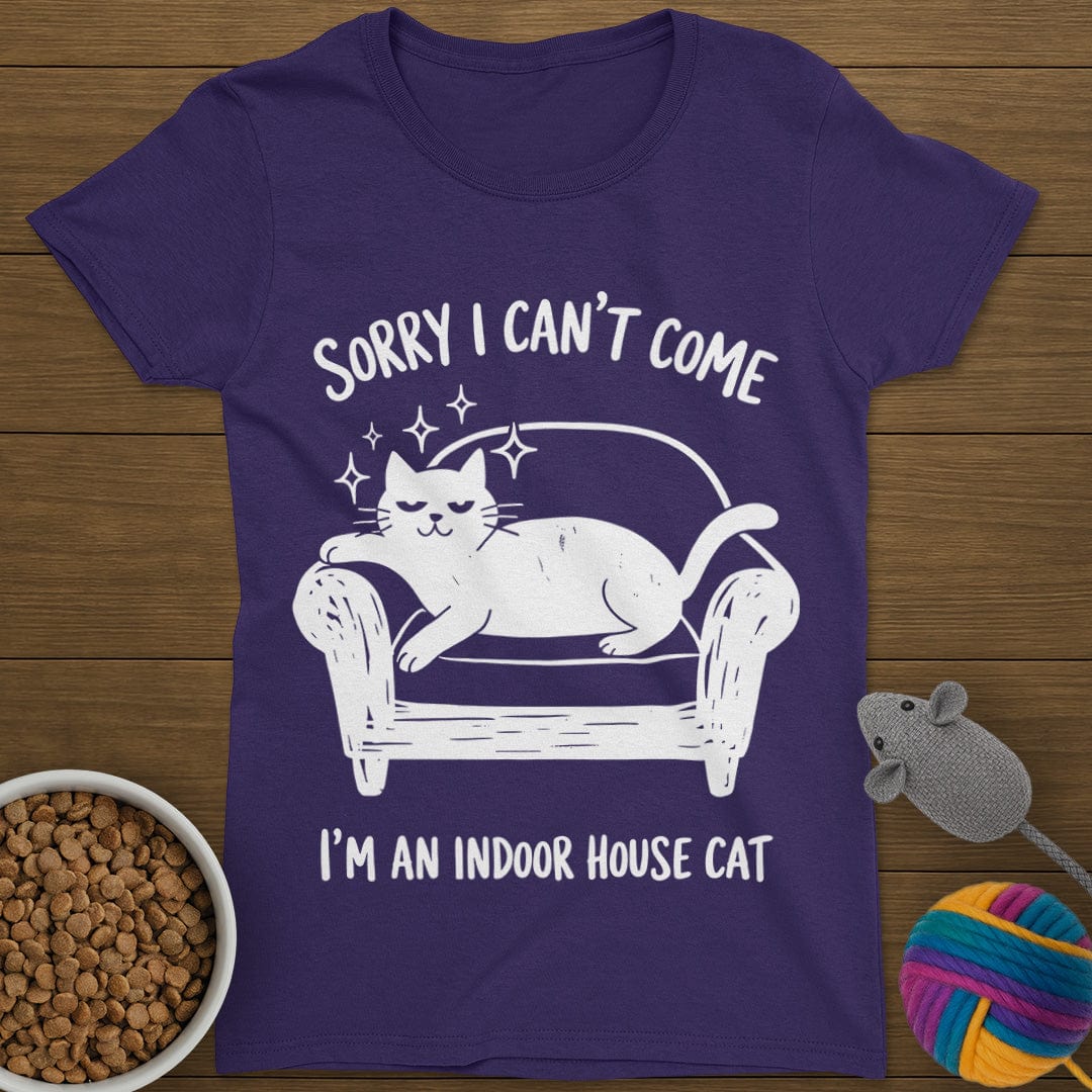 Indoor House Cat T-Shirt Womens