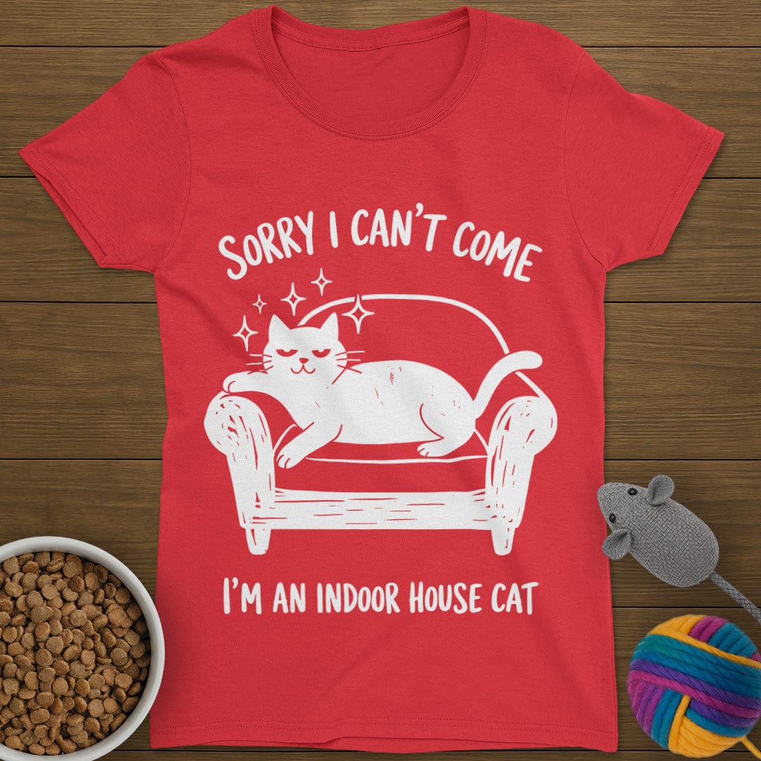Indoor House Cat T-Shirt Womens