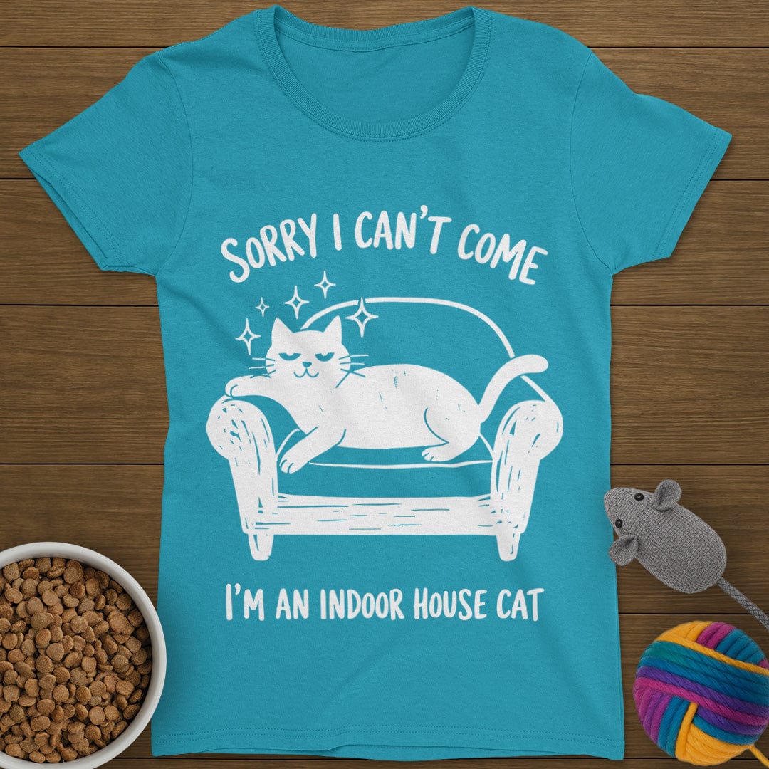 Indoor House Cat T-Shirt Womens