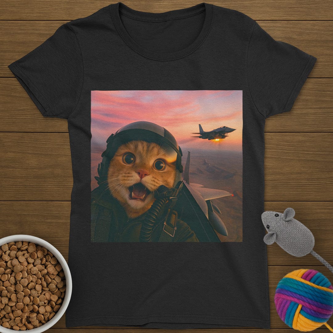 Jet Cat T-Shirt Womens
