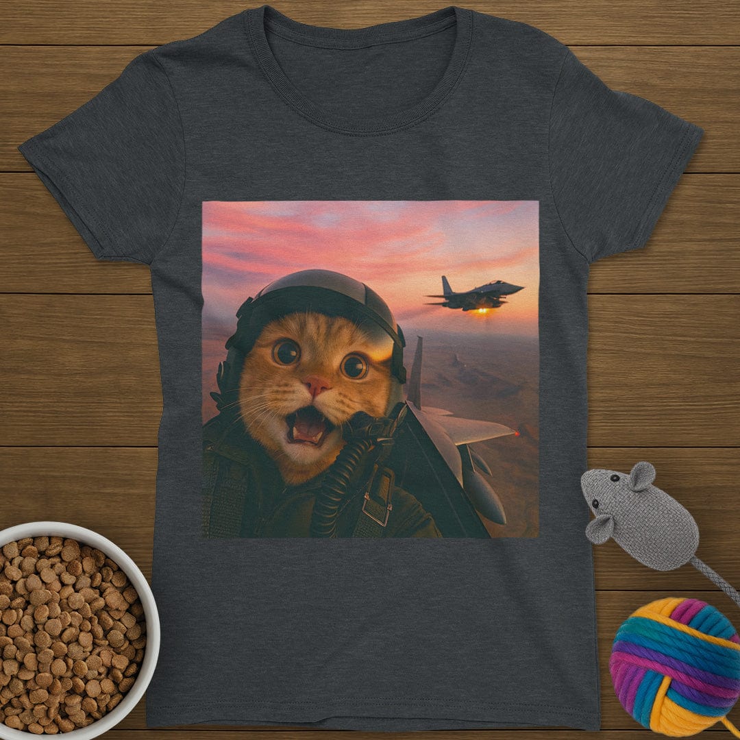 Jet Cat T-Shirt Womens