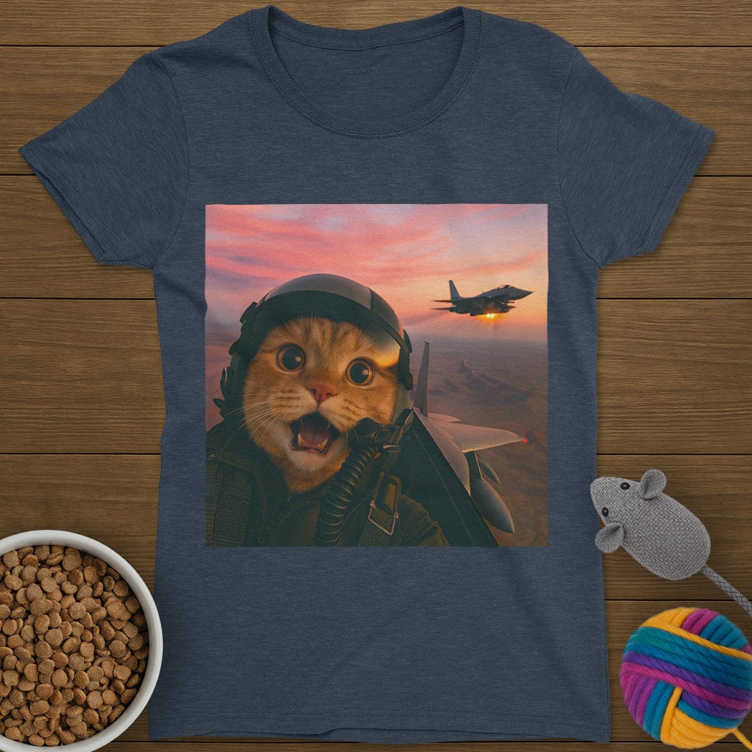 Jet Cat T-Shirt Womens