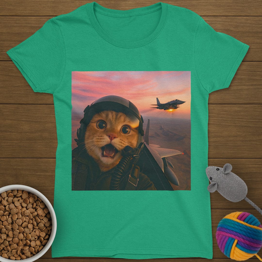 Jet Cat T-Shirt Womens