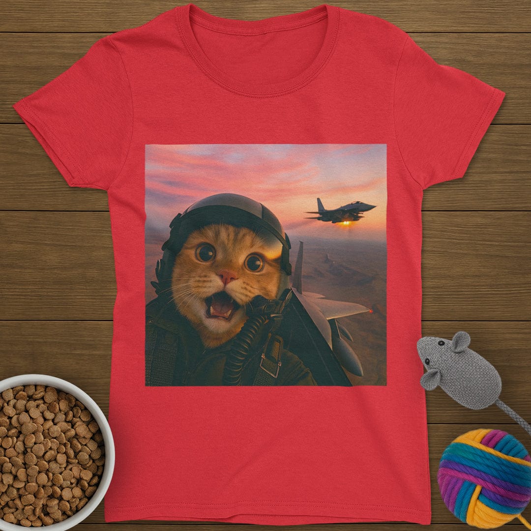 Jet Cat T-Shirt Womens