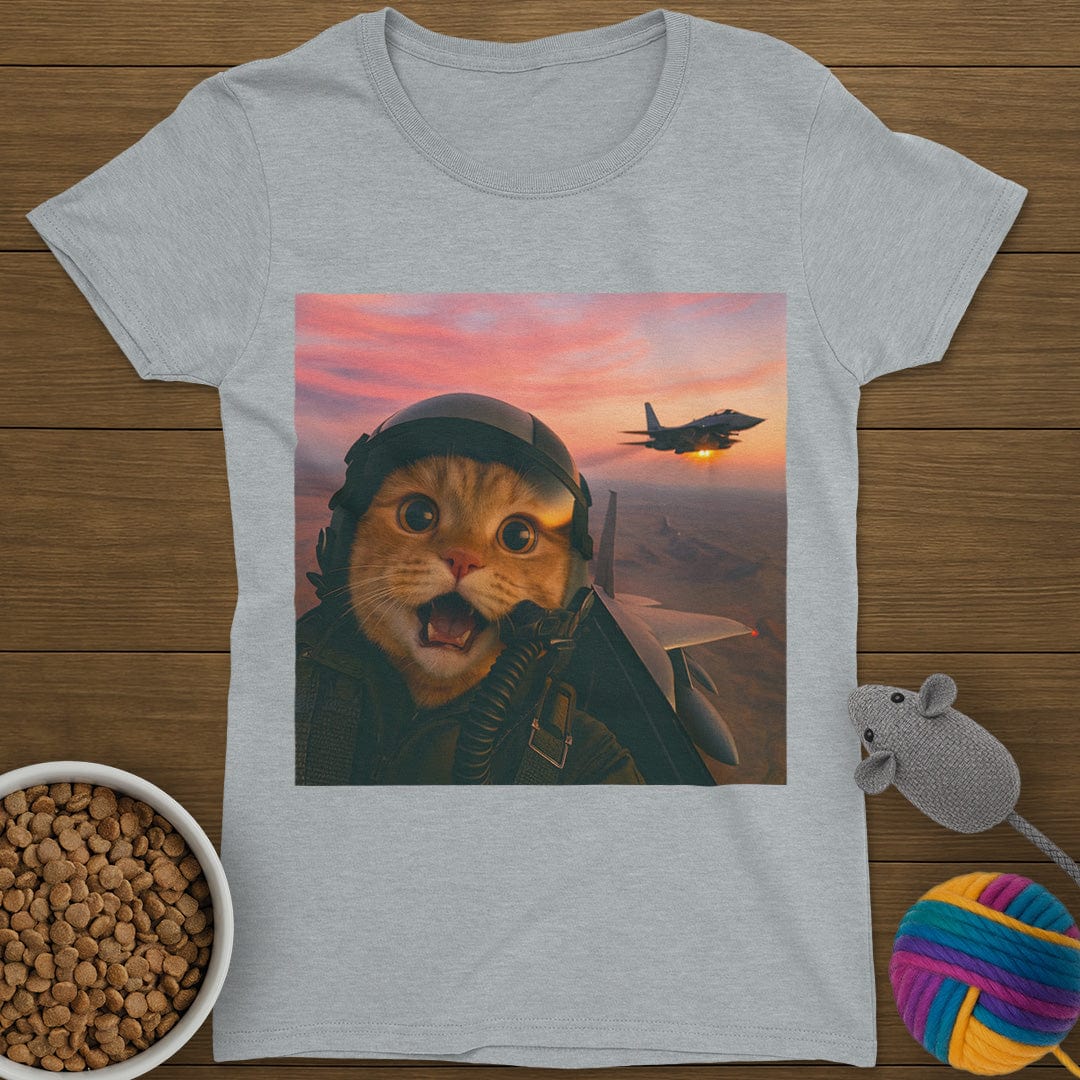 Jet Cat T-Shirt Womens