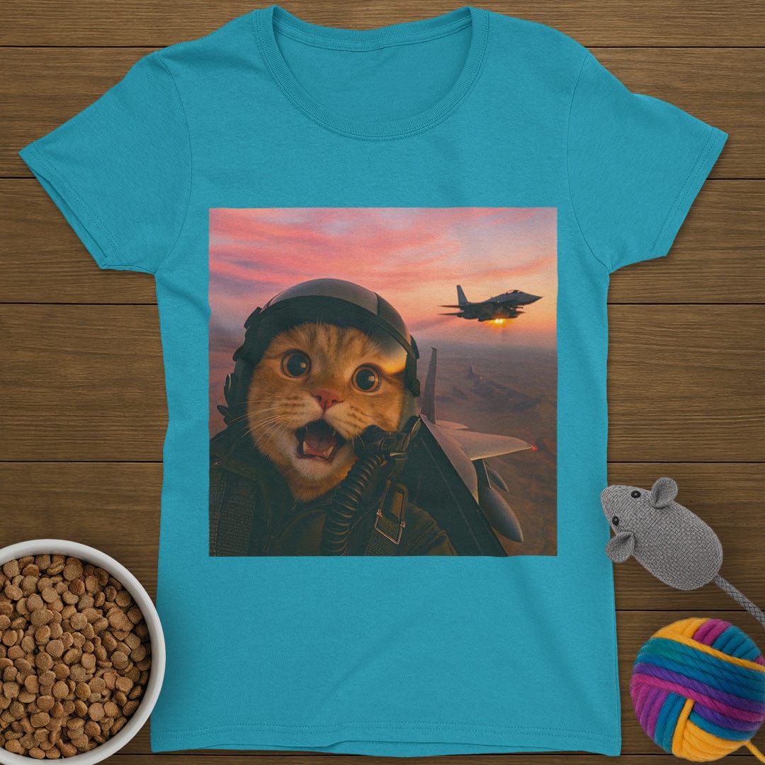 Jet Cat T-Shirt Womens