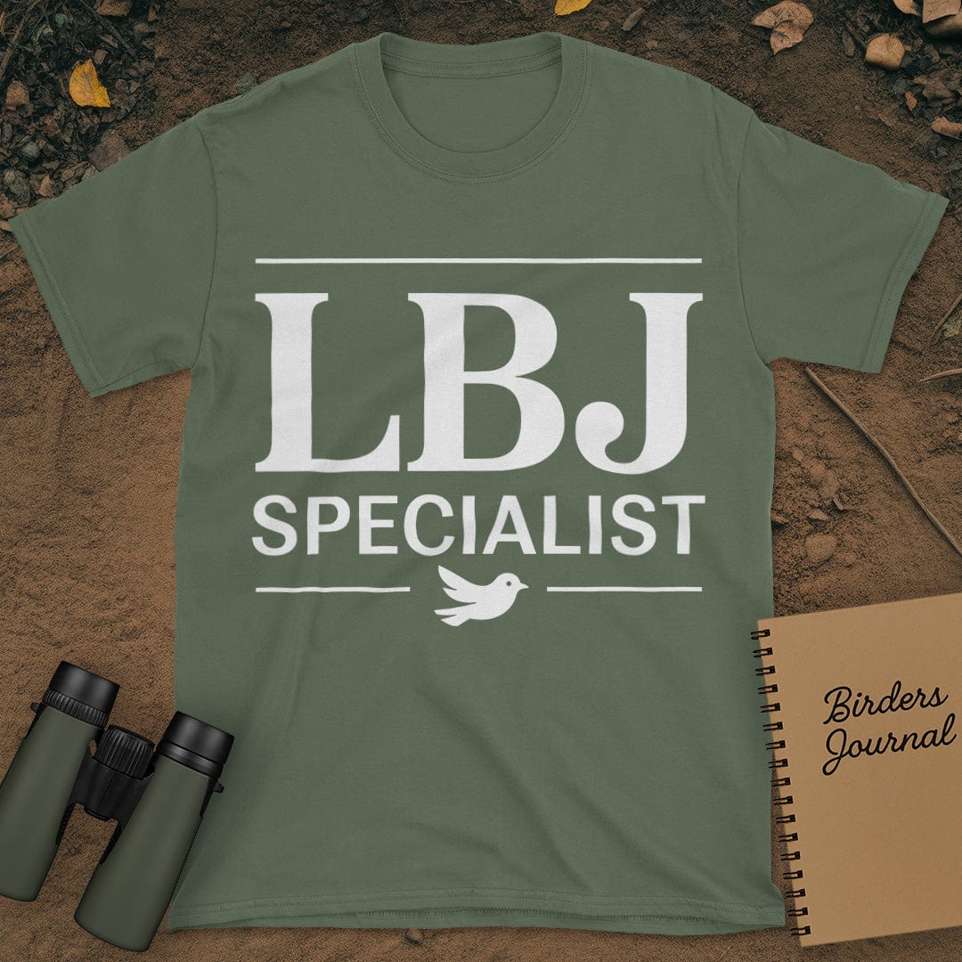 LBJ Little Brown Job Birding T-Shirt