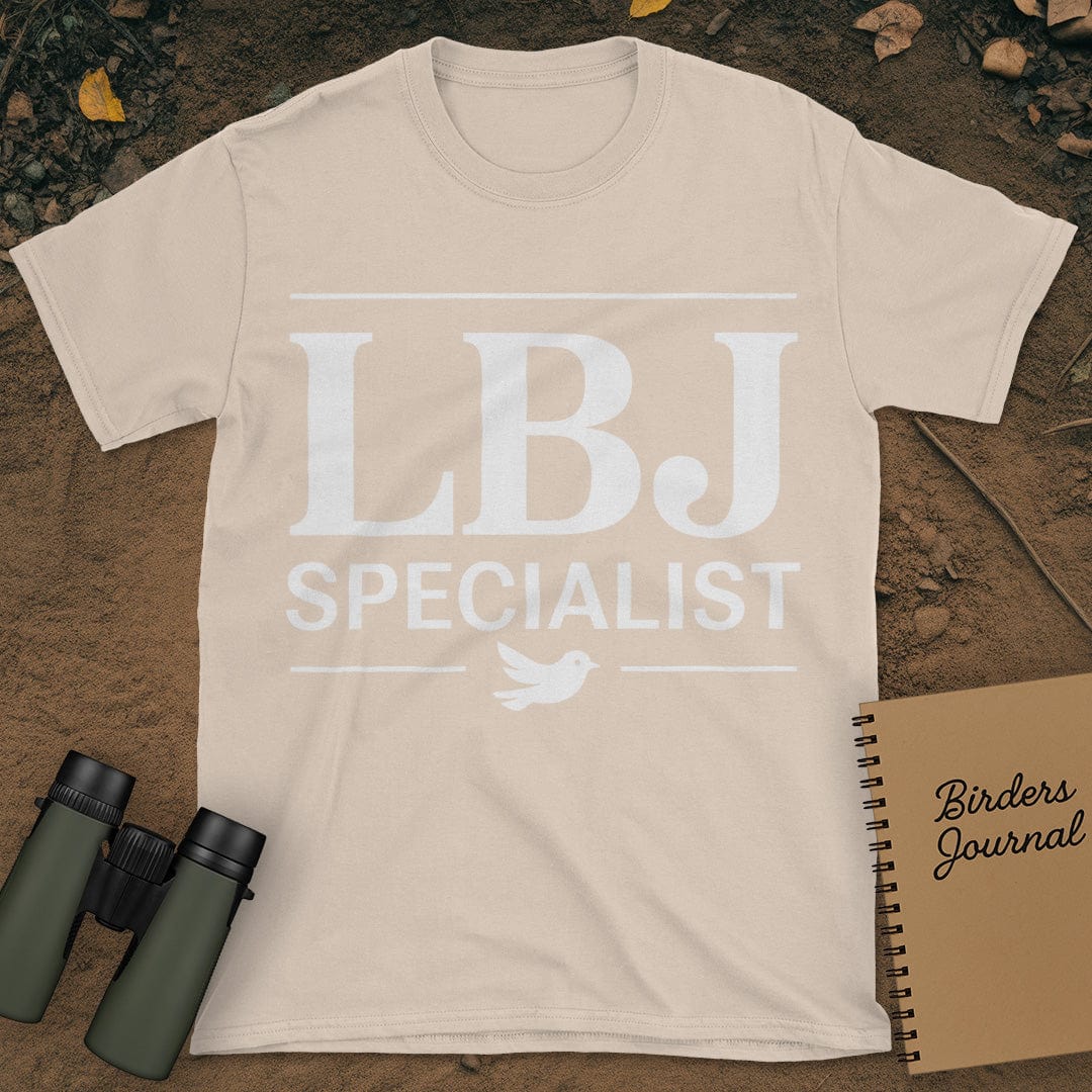 LBJ Little Brown Job Birding T-Shirt