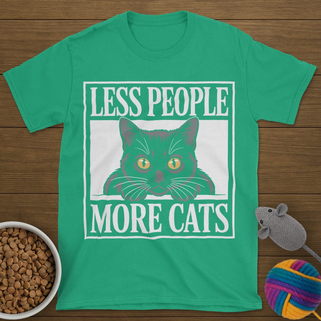 Less People More Cats T-Shirt