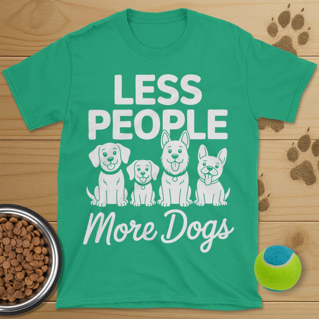 Less People More Dogs T-Shirt