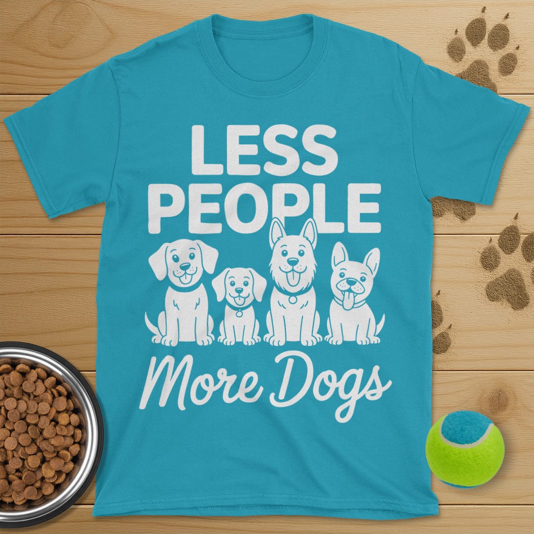 Less People More Dogs T-Shirt