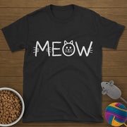 Meow Chalk Cat T-Shirt