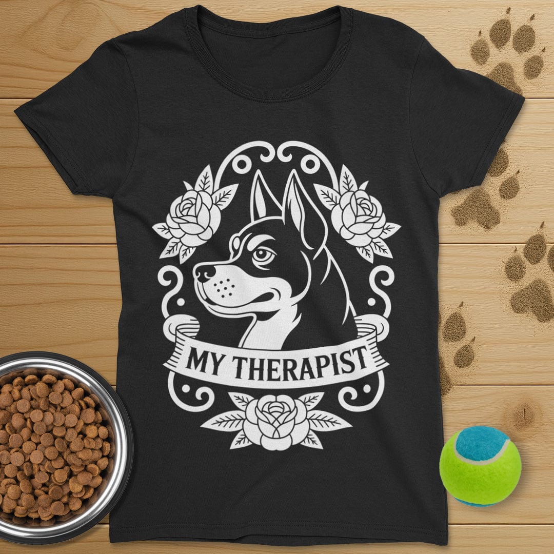My Therapist Dog Shirt-Womens