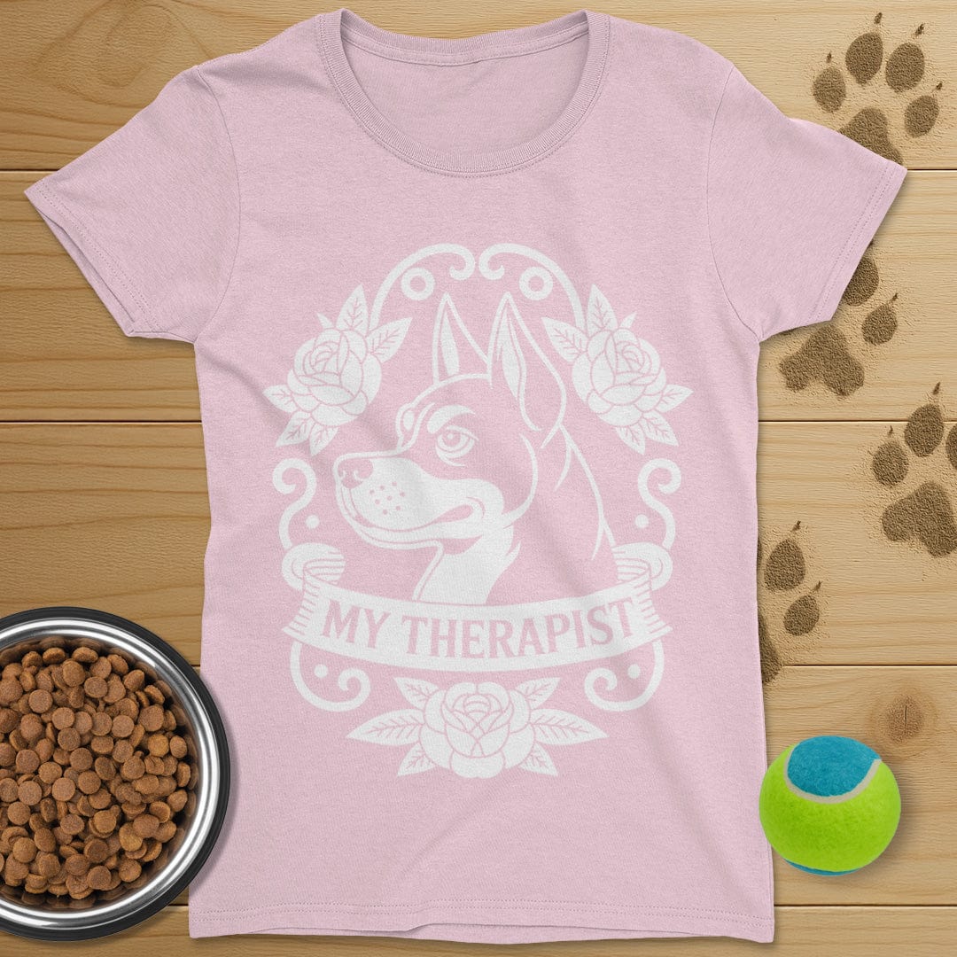 My Therapist Dog Shirt-Womens