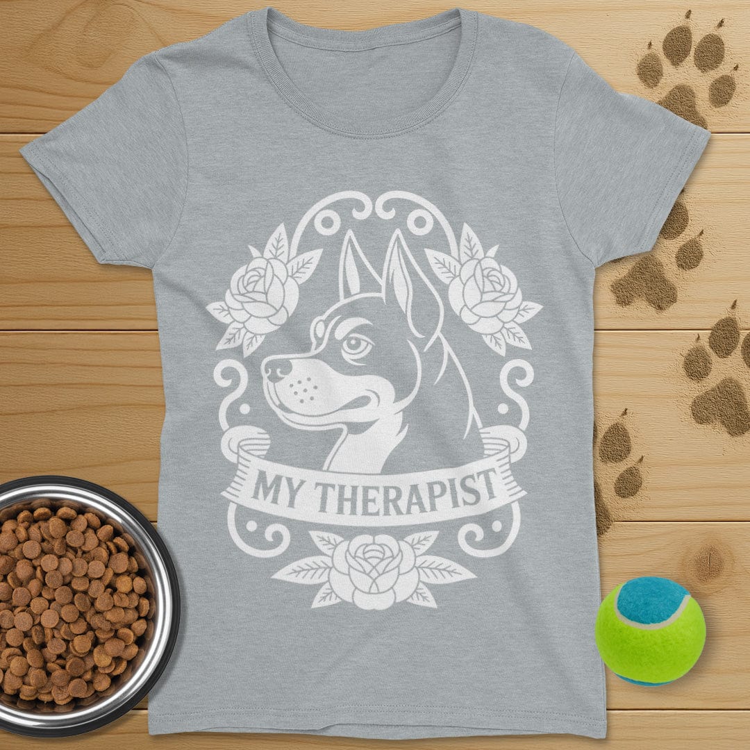 My Therapist Dog Shirt-Womens