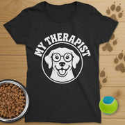 My Therapist Dog T-Shirt-Womens