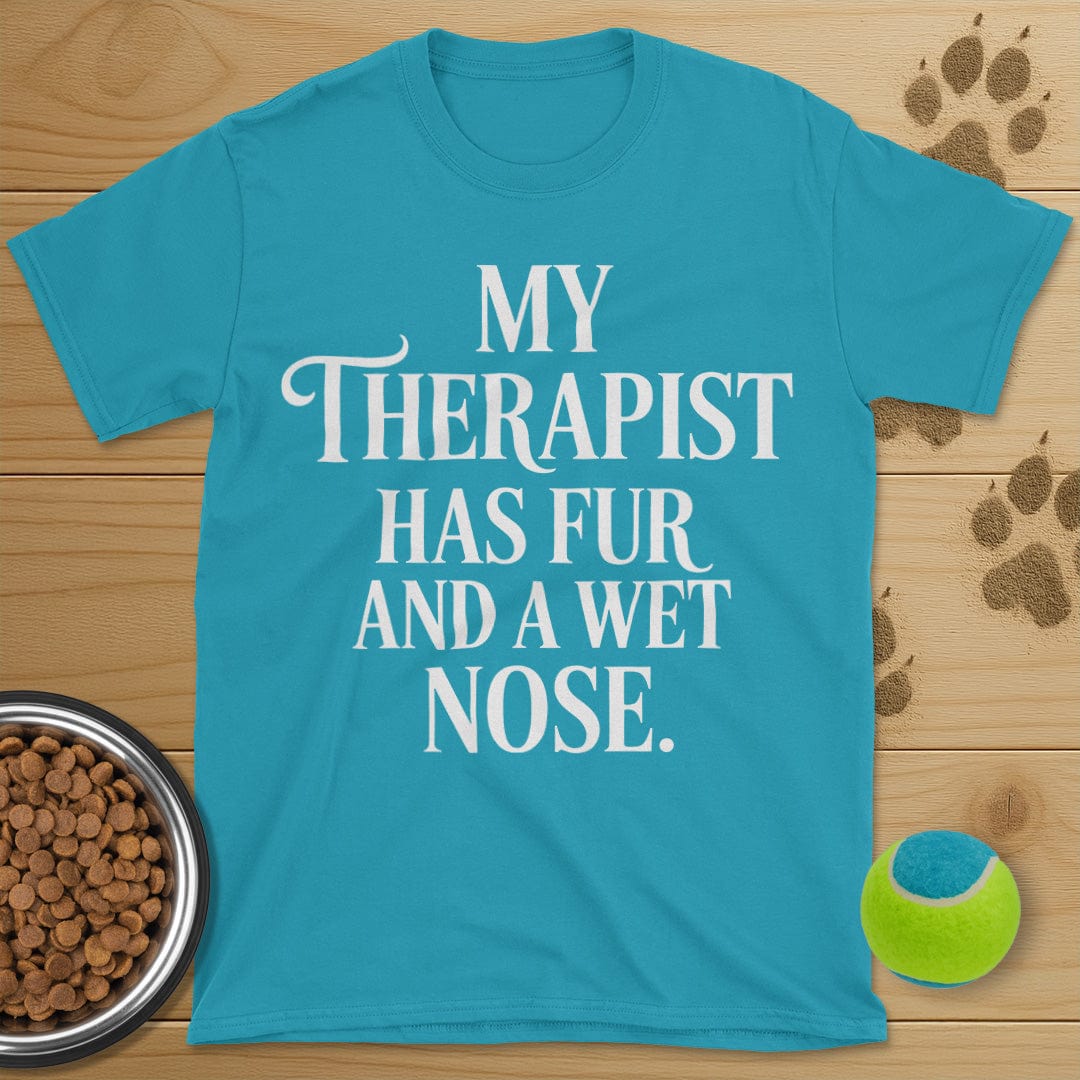 My Therapist Has Fur Dog T-Shirt