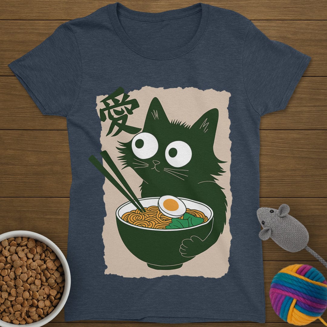 Noodle Cat T-Shirt Womens