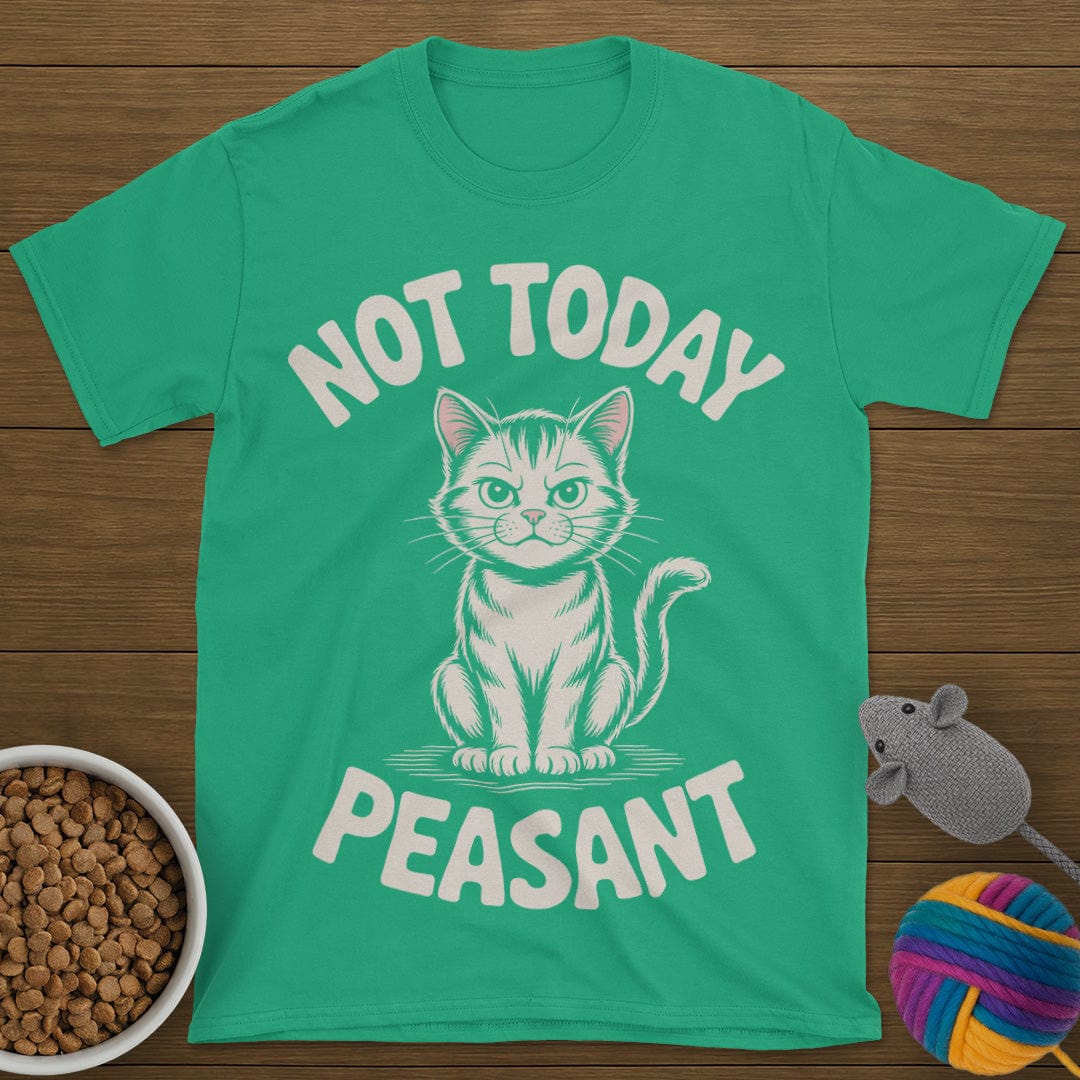 Not Today Peasant Cat T-Shirt