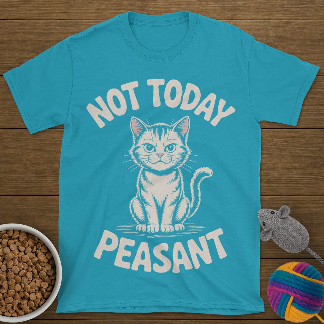 Not Today Peasant Cat T-Shirt