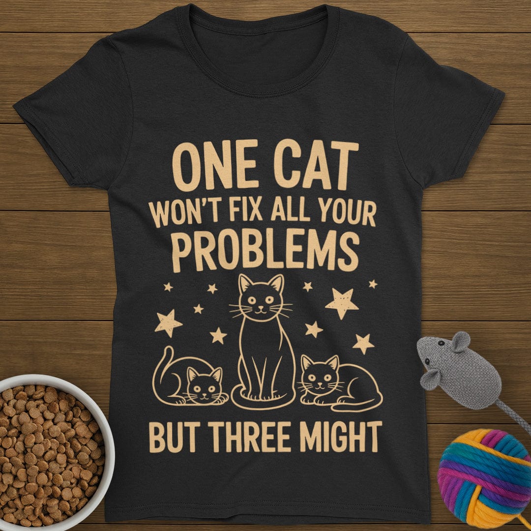 One Cat T-Shirt Womens