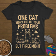 One Cat T-Shirt Womens