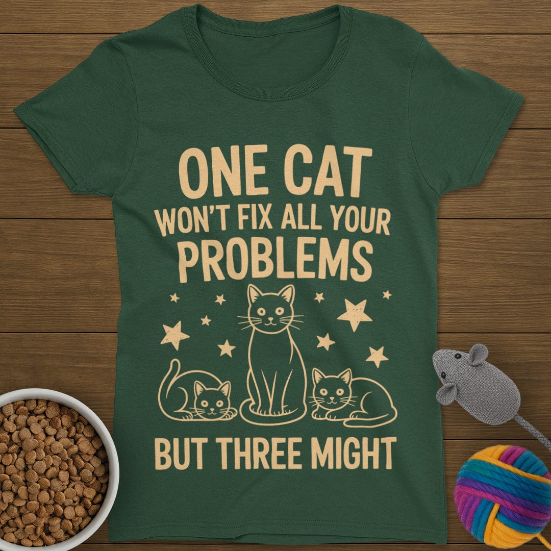 One Cat T-Shirt Womens