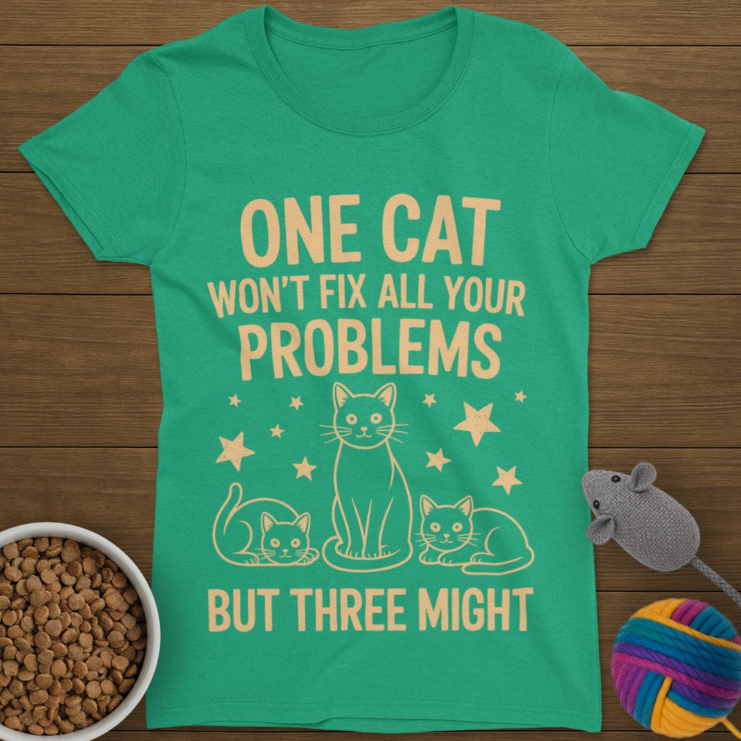 One Cat T-Shirt Womens
