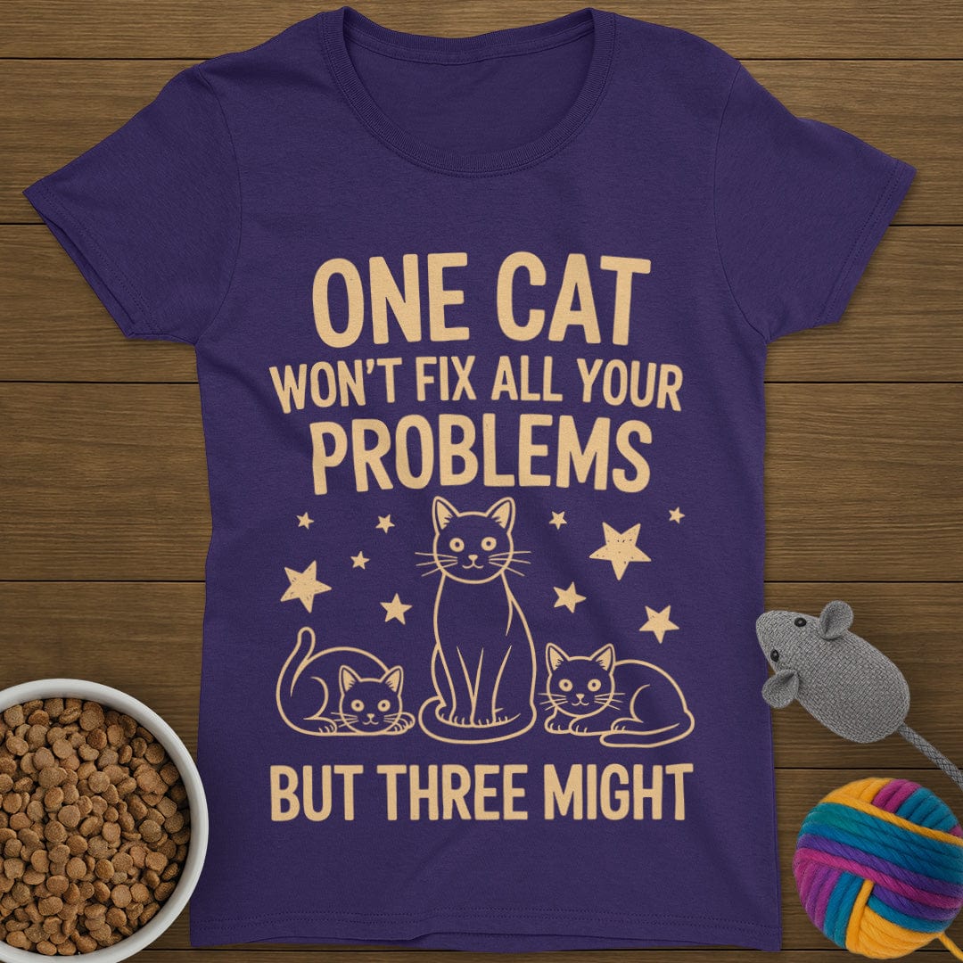 One Cat T-Shirt Womens