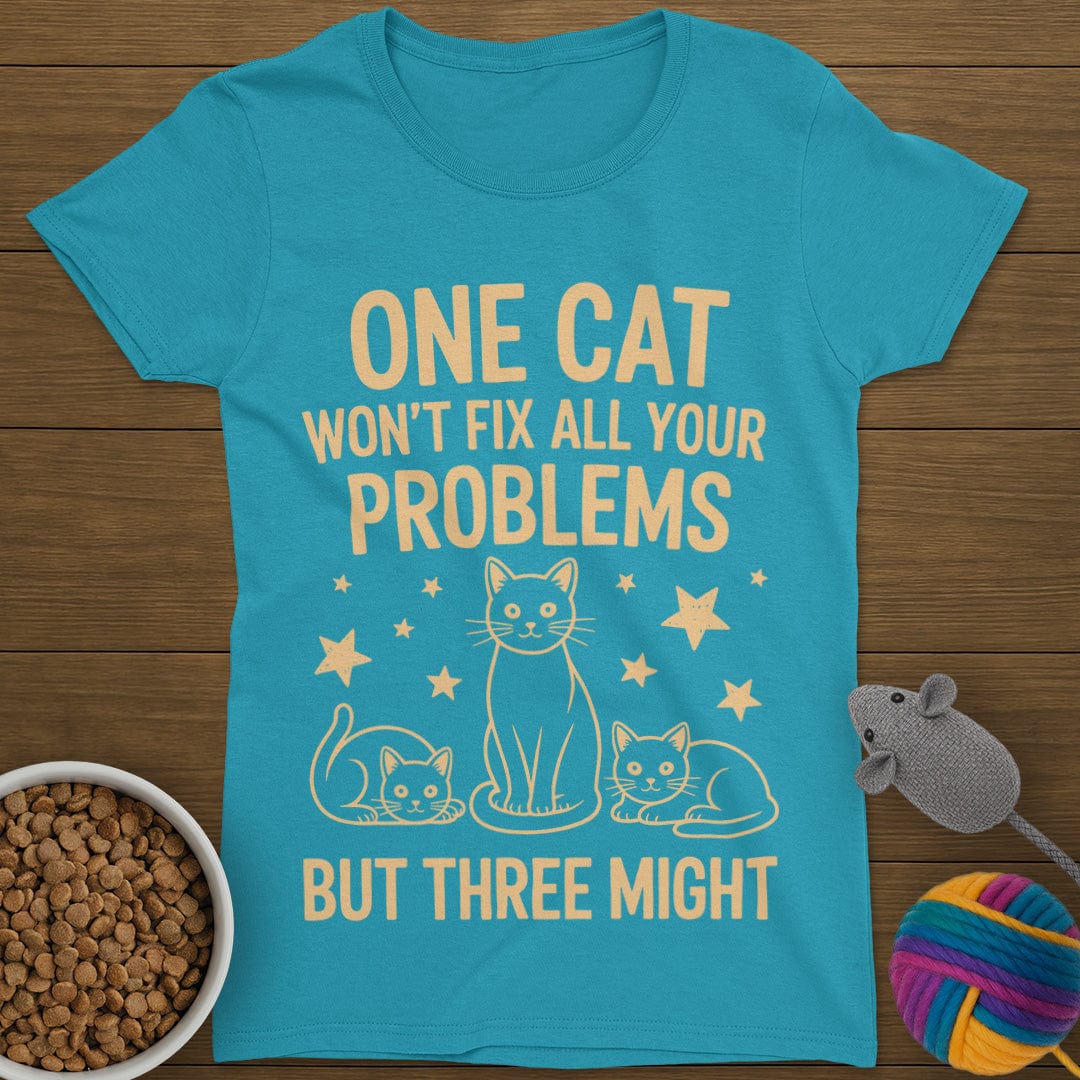 One Cat T-Shirt Womens