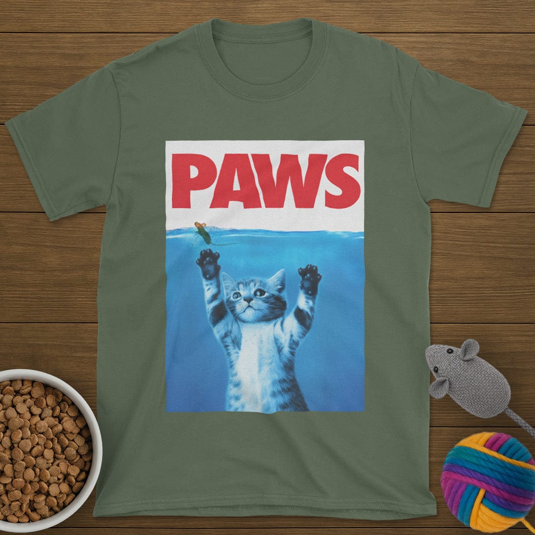Paws Cat T-Shirt