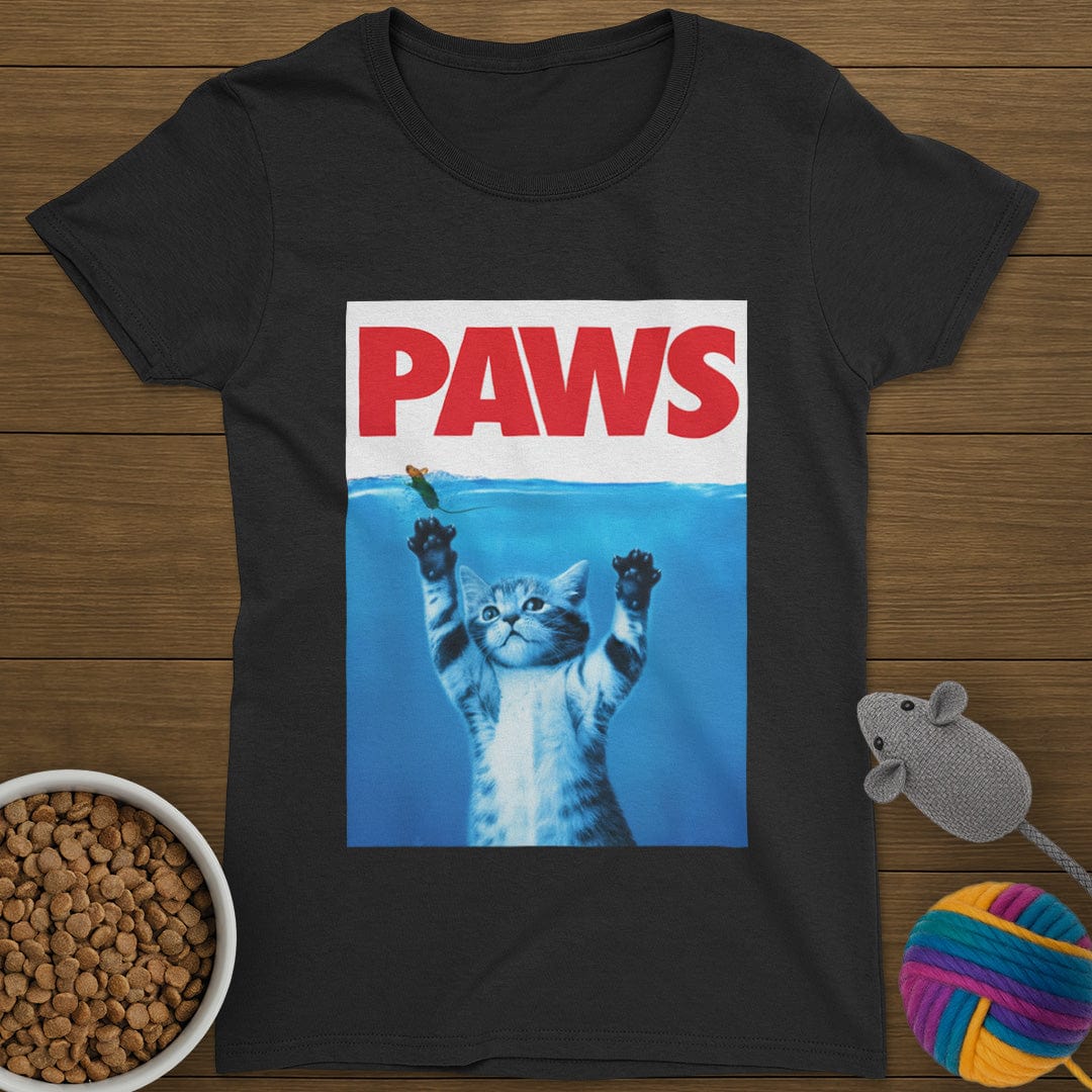 Paws Cat T-Shirt Womens