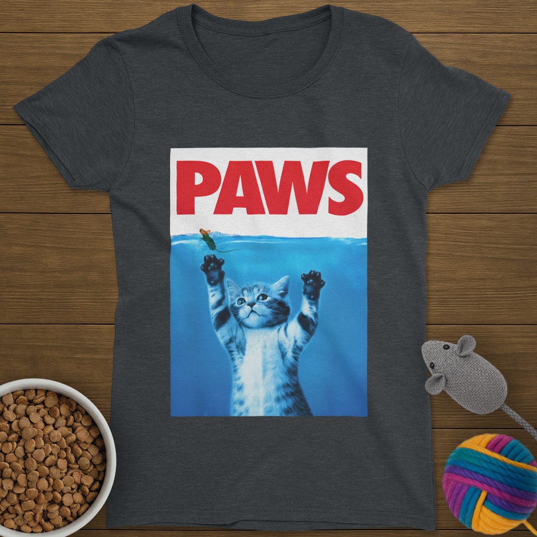 Paws Cat T-Shirt Womens