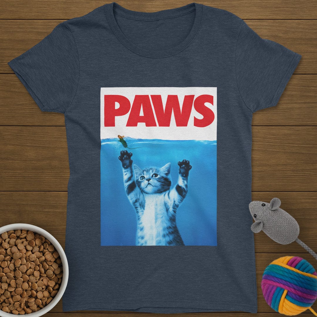 Paws Cat T-Shirt Womens