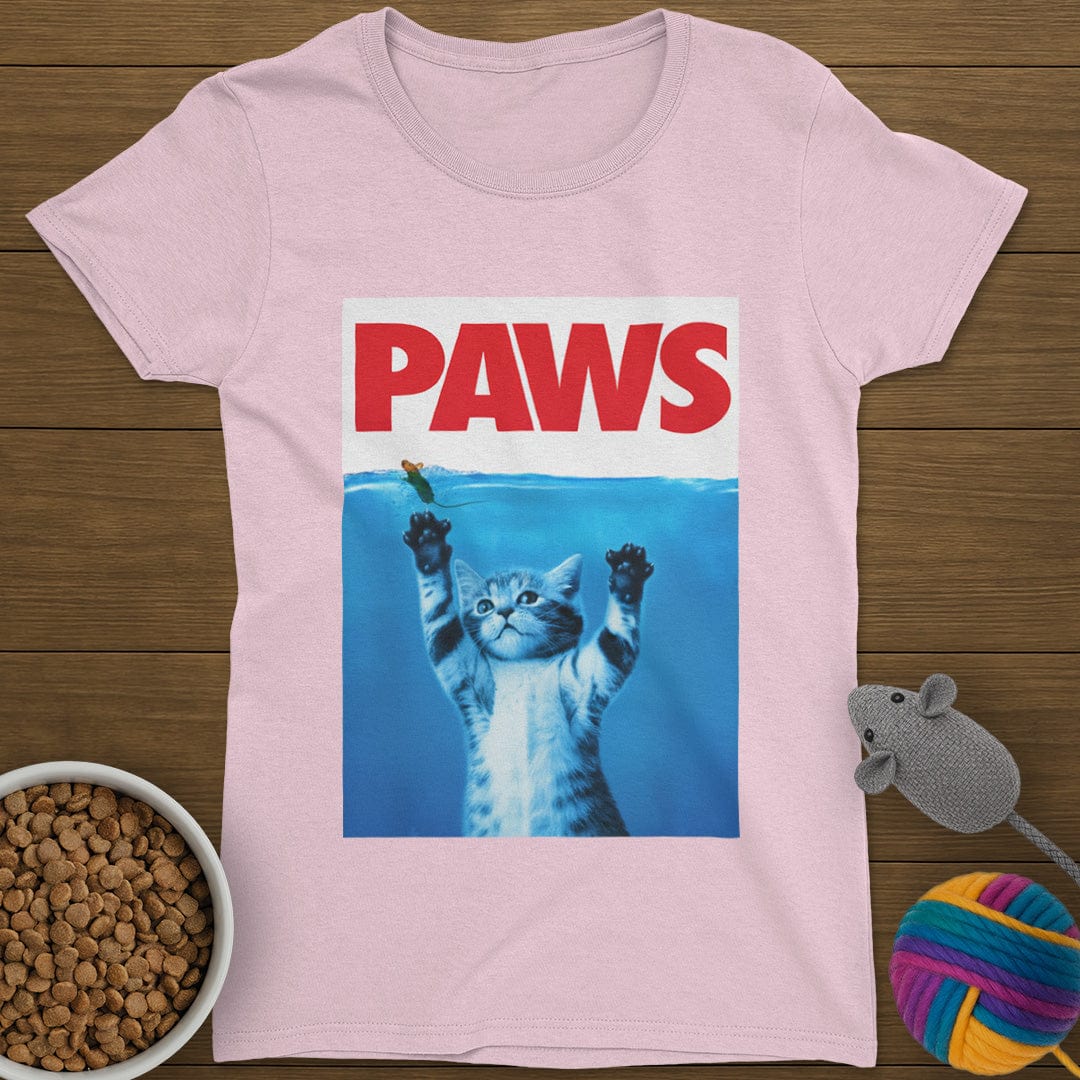 Paws Cat T-Shirt Womens