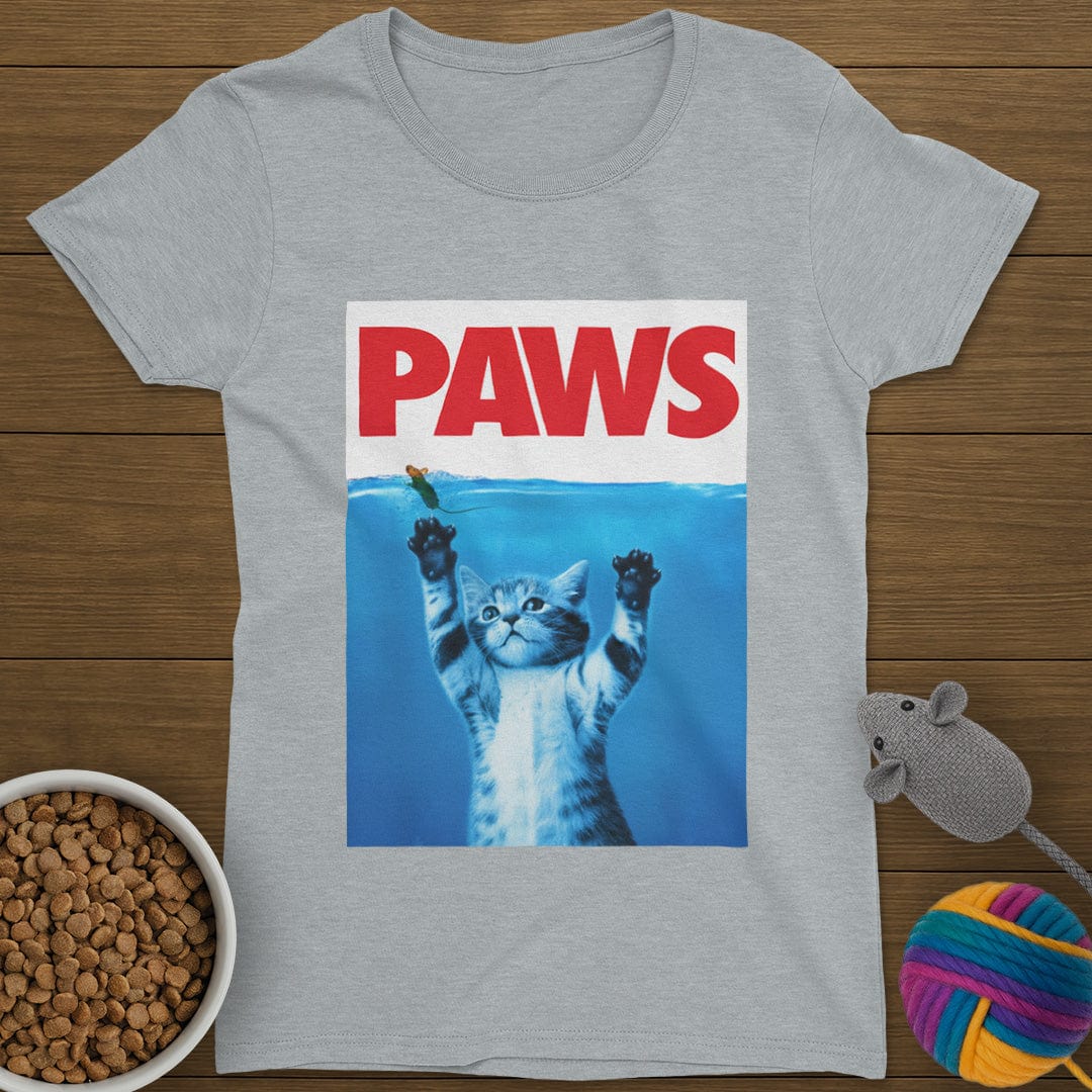 Paws Cat T-Shirt Womens