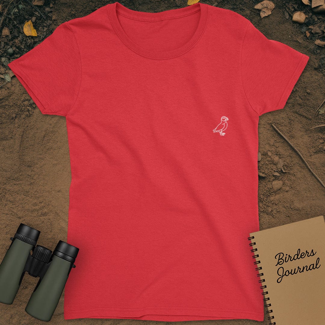 Puffin Badge T-Shirt Womens