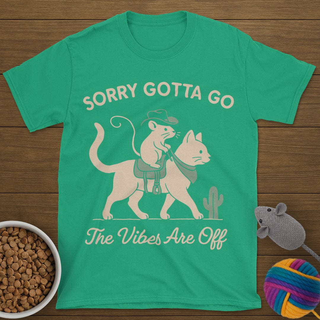 The Vibes Are Off Cat T-Shirt