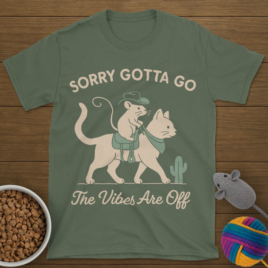 The Vibes Are Off Cat T-Shirt