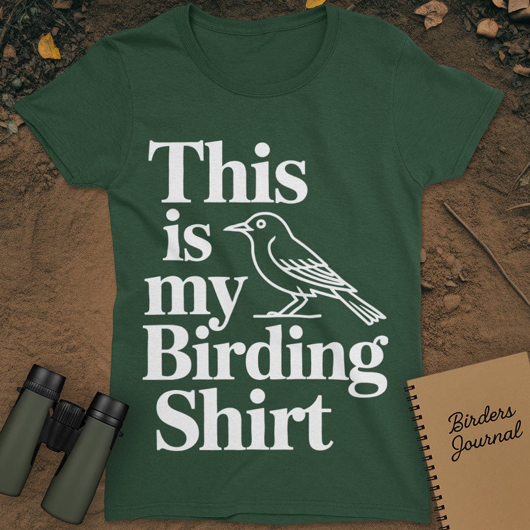This Is My Birding Shirt T-Shirt Womens