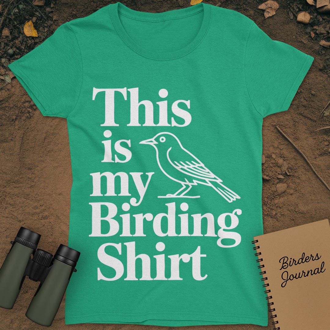 This Is My Birding Shirt T-Shirt Womens
