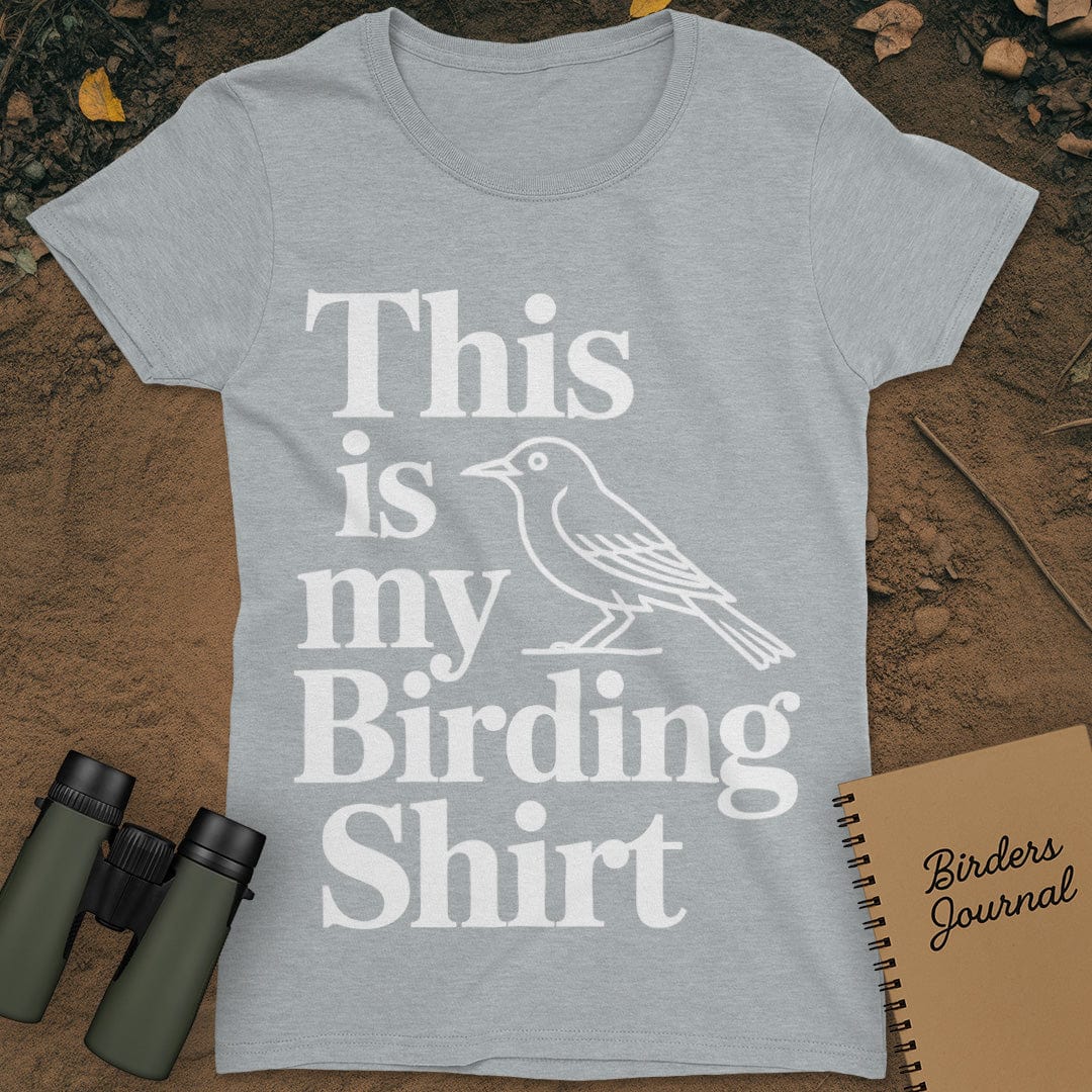This Is My Birding Shirt T-Shirt Womens