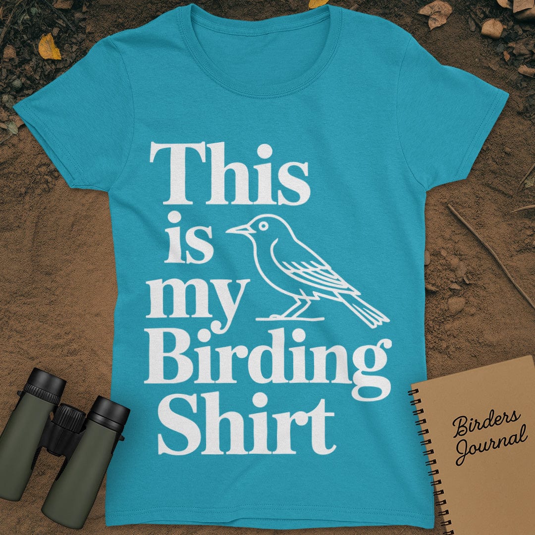 This Is My Birding Shirt T-Shirt Womens