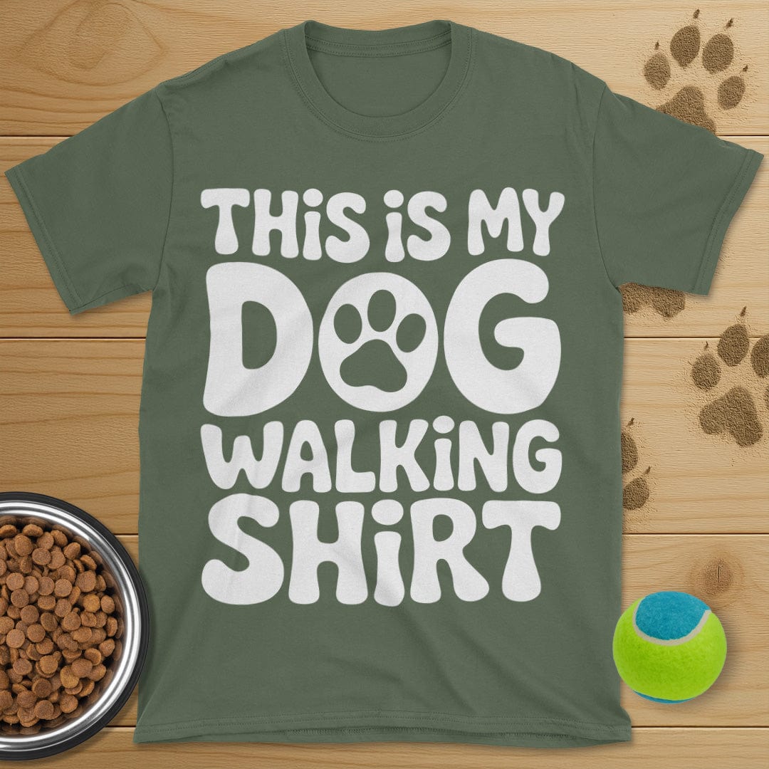 This Is My Dog Walking Shirt T-Shirt
