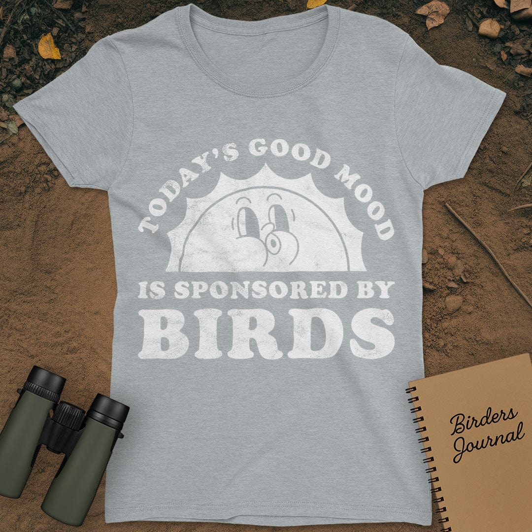 Today's Good Mood Birds T-Shirt Womens