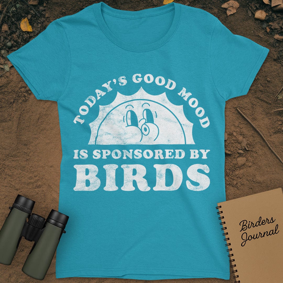 Today's Good Mood Birds T-Shirt Womens