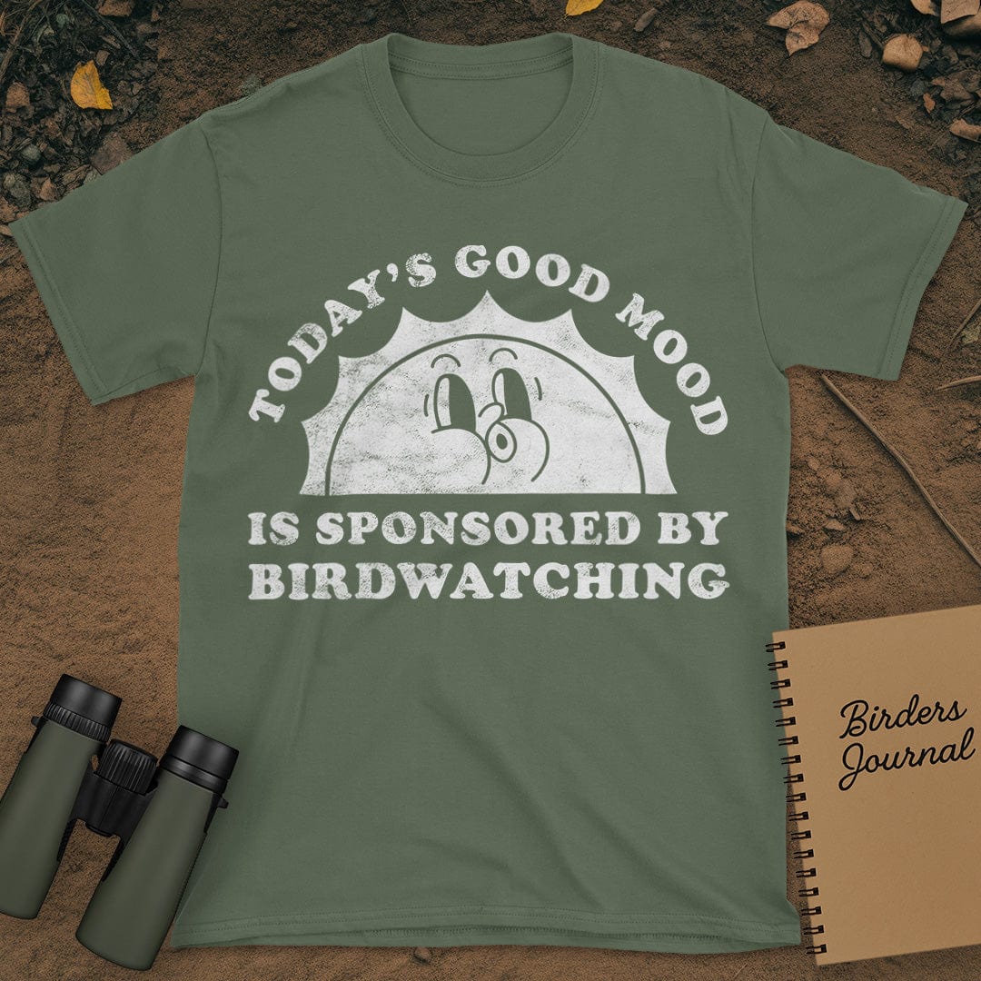Today's Good Mood Birdwatching T-Shirt