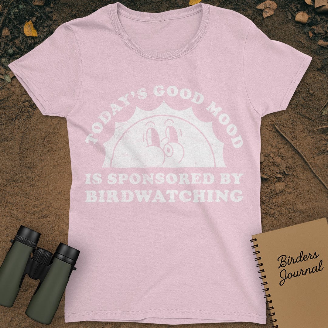 Today's Good Mood Birdwatching T-Shirt Womens
