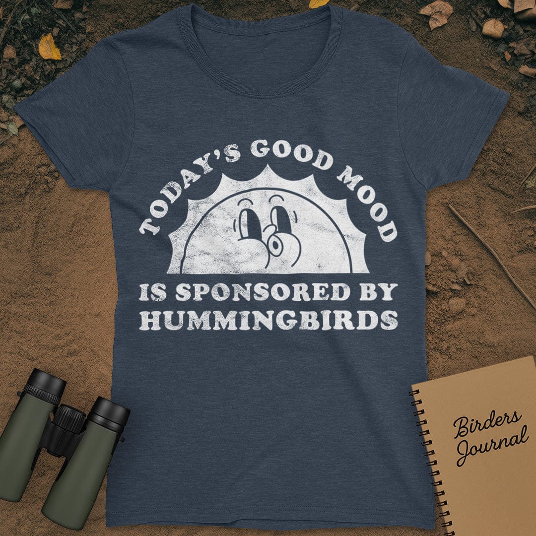 Today's Good Mood Hummingbirds T-Shirt Womens
