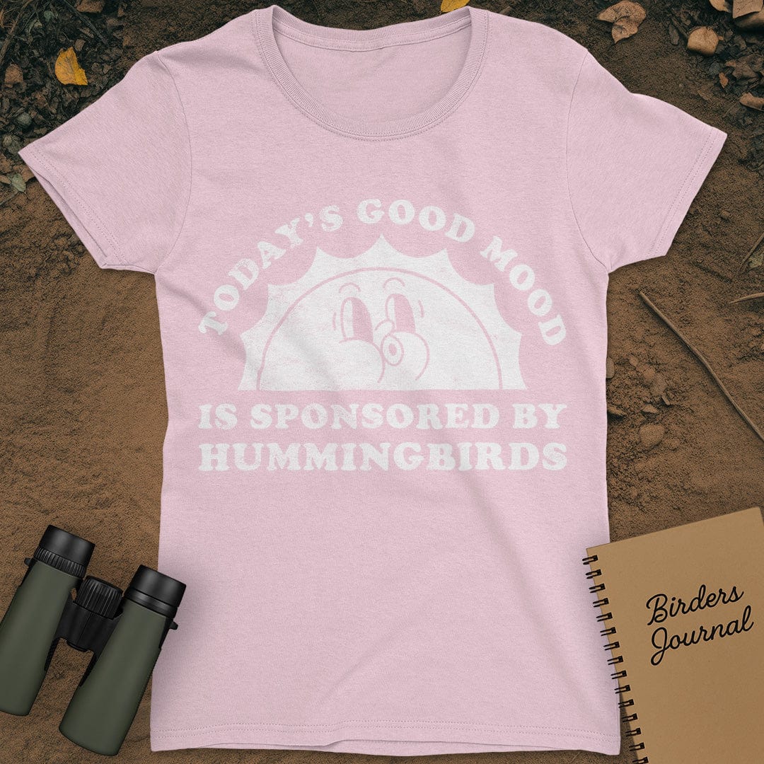 Today's Good Mood Hummingbirds T-Shirt Womens